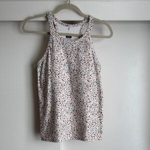 Prana women’s Becksa Tank Top alotta polka dots Medium